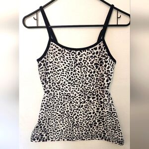 TORRID Women's Black Leopard Foxy Cami